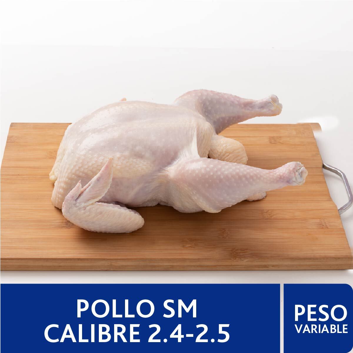 Pollo Sin Menudencias Calibre 2.4-2.5 kg.