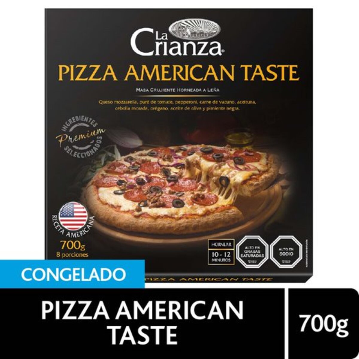 Pizza American Taste 700g