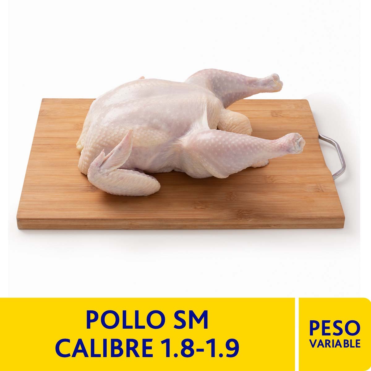 Pollo Sin Menudencias Calibre 1.8-1.9 kg.