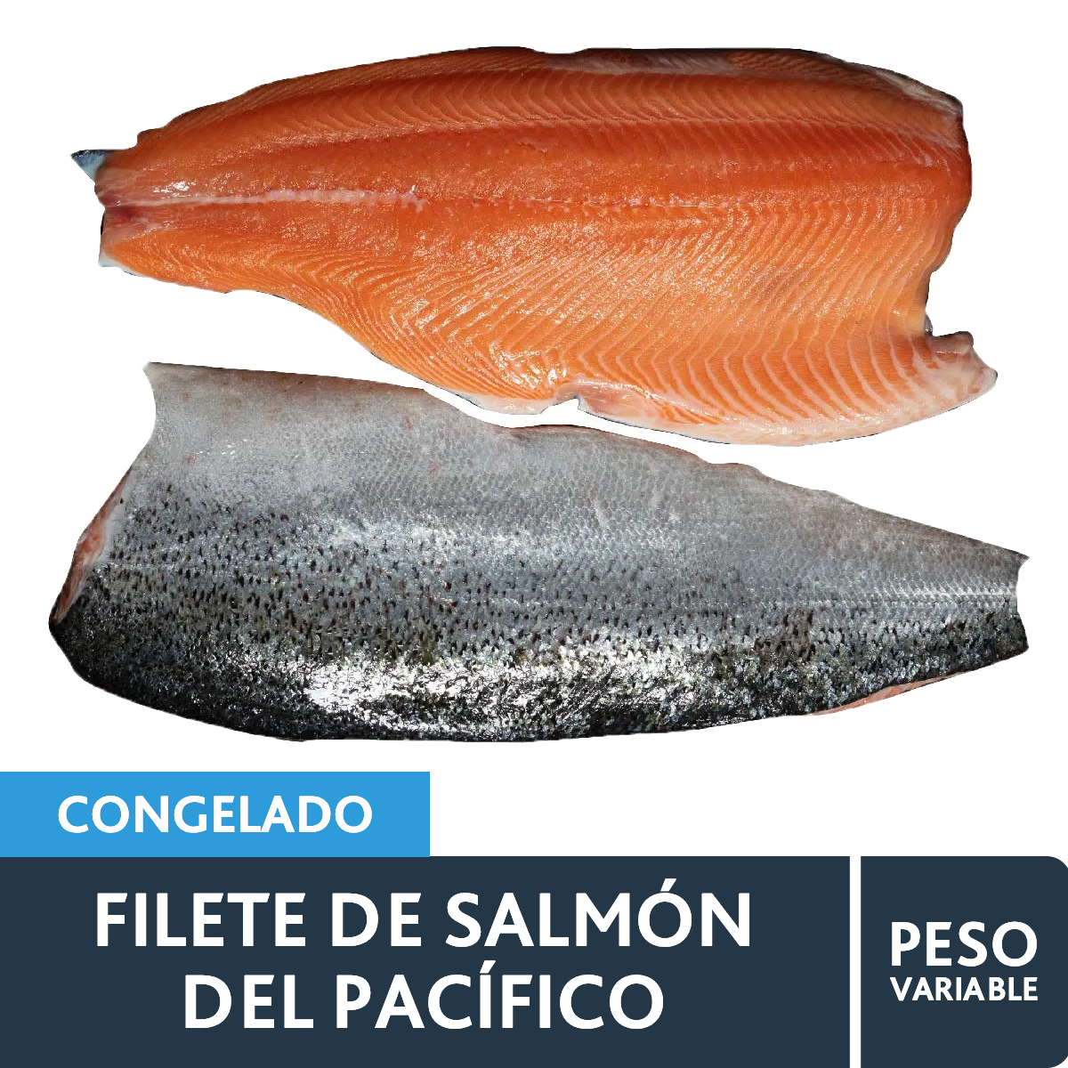 Salmón del Pacifico 2-3 LB. c/u