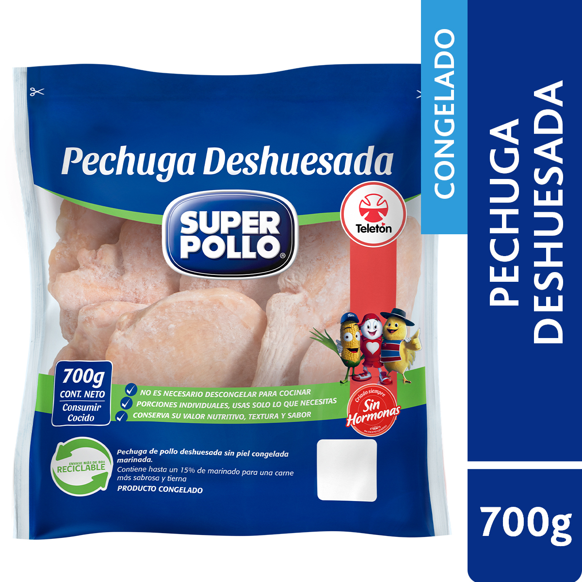 Pechuga Deshuesada de Pollo