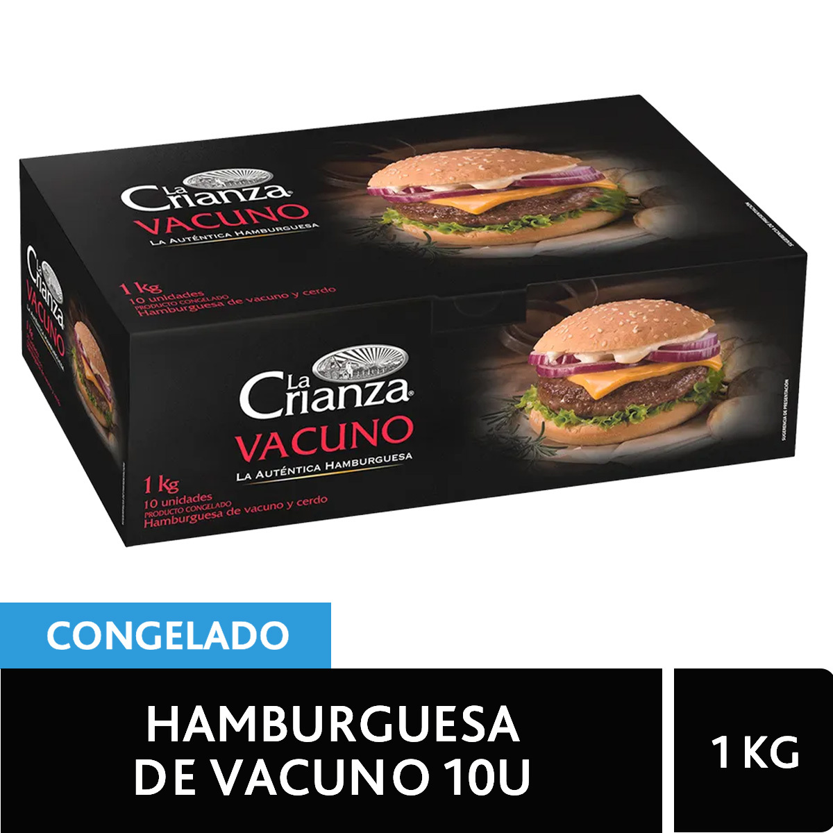 Hamburguesa de Vacuno de 100 grs.