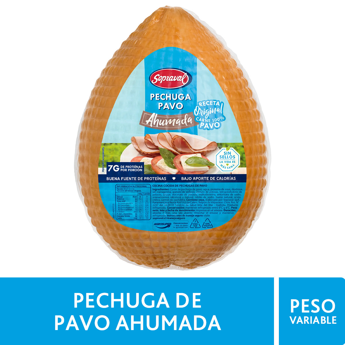 Pechuga Ahumada de Pavo