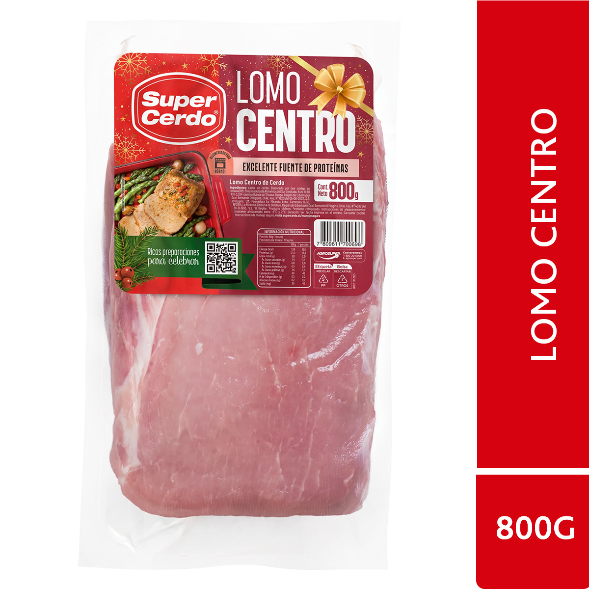 Lomo Centro de Cerdo