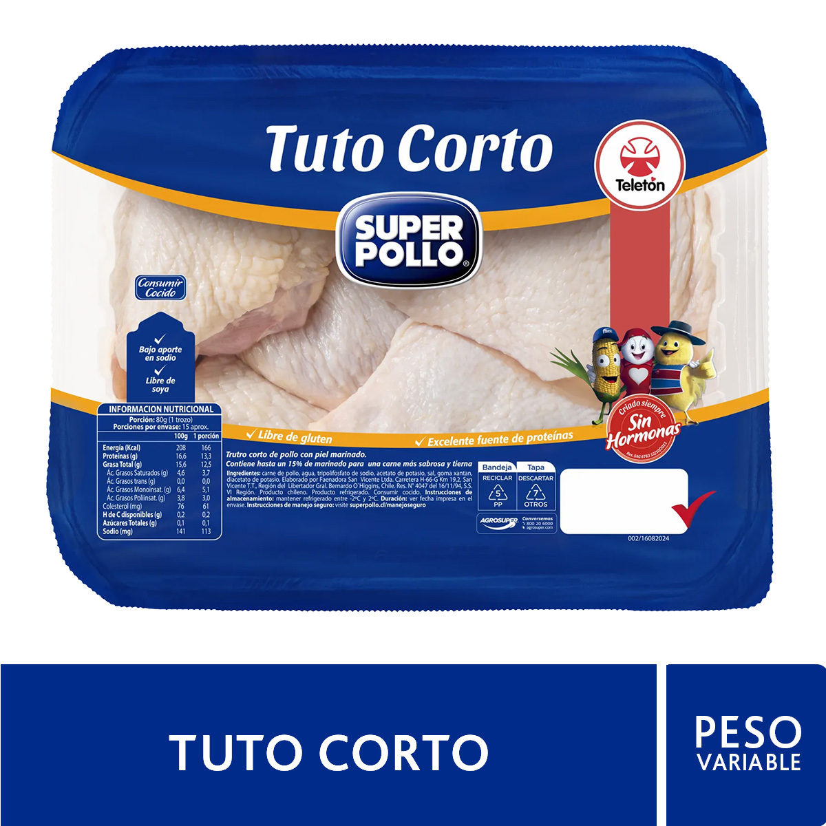 Trutro Corto de Pollo