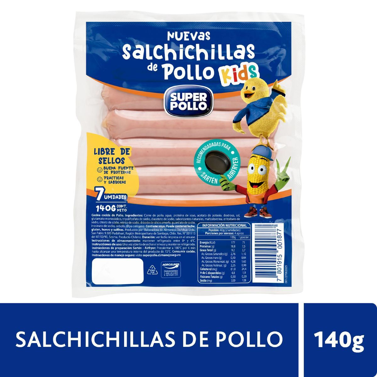 Salchichillas de Pollo