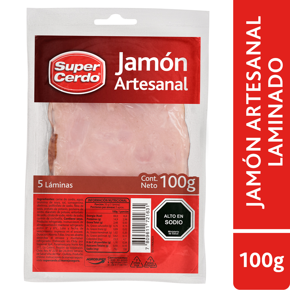 Jamón Artesanal Laminado