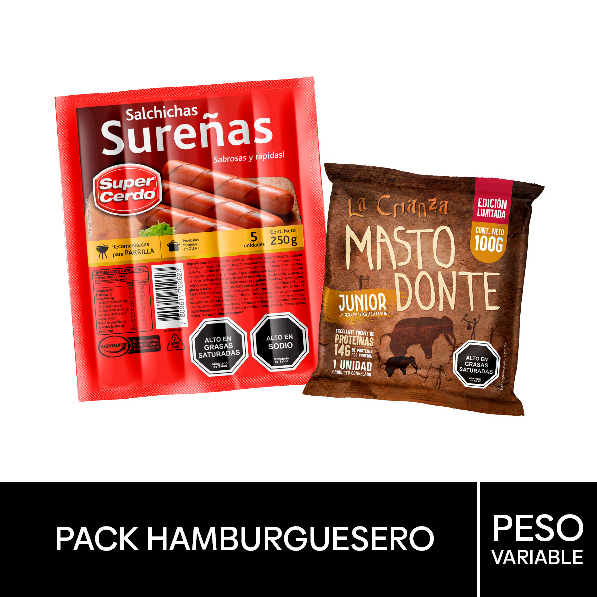 Pack Hamburguesero