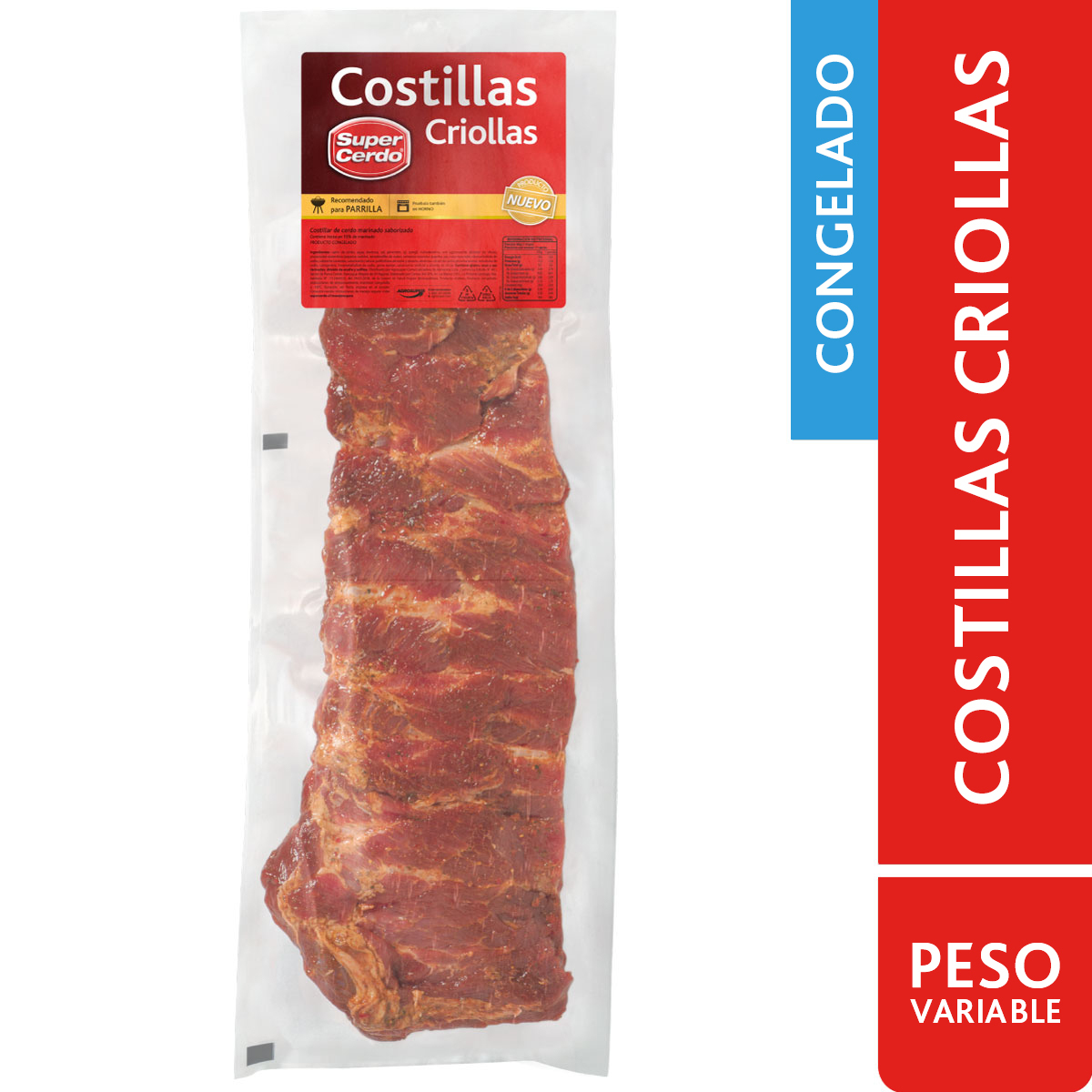 Costillas Criollas de Cerdo