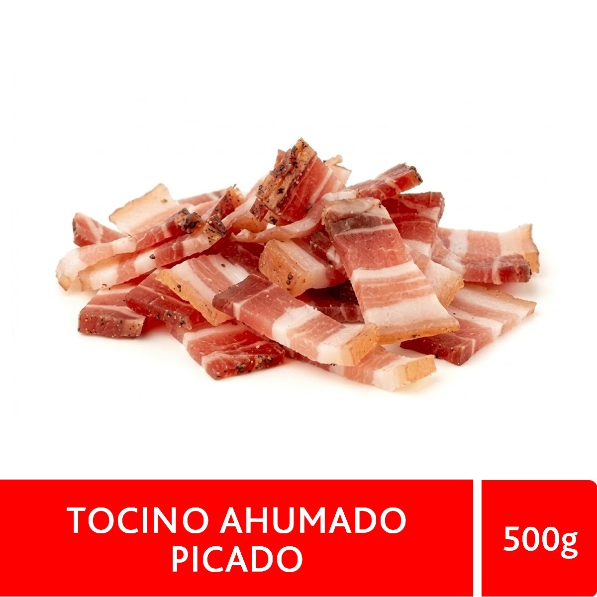 Tocino de Cerdo Ahumado Picado