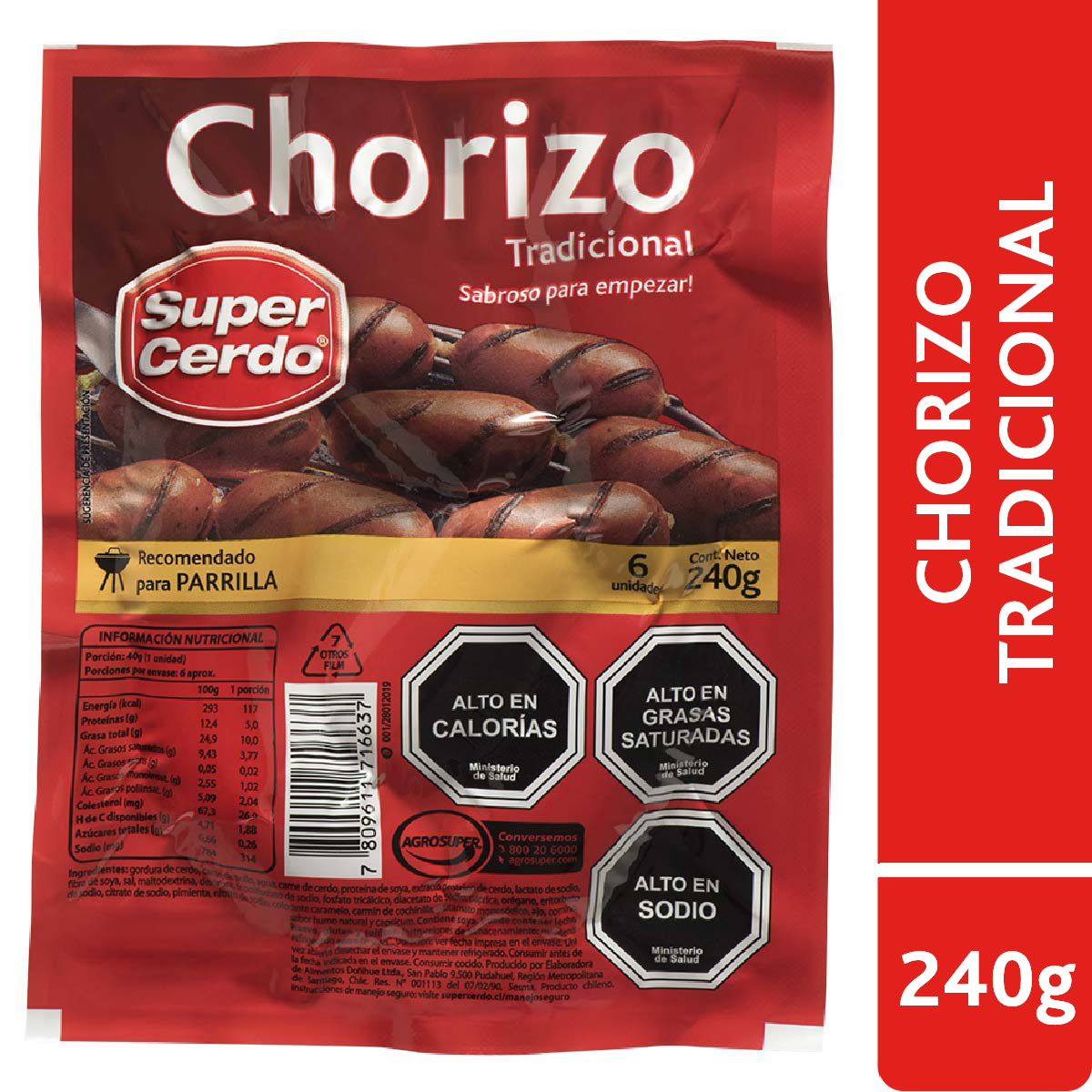 Chorizo de Cerdo