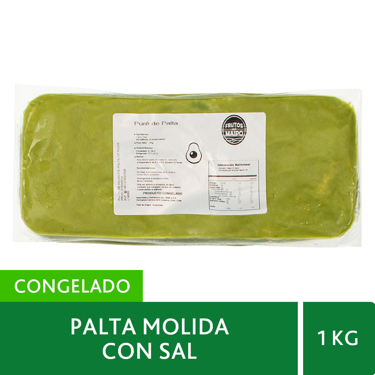 Palta Molida con Sal