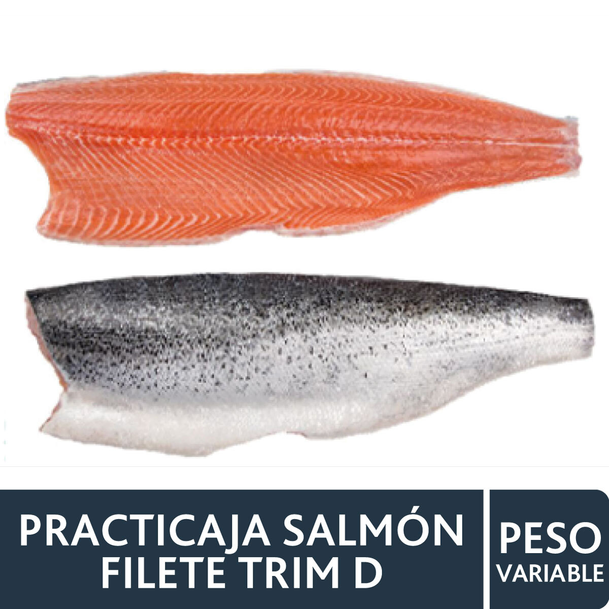 Salmón con Piel de 0,9 a 1,4 kg