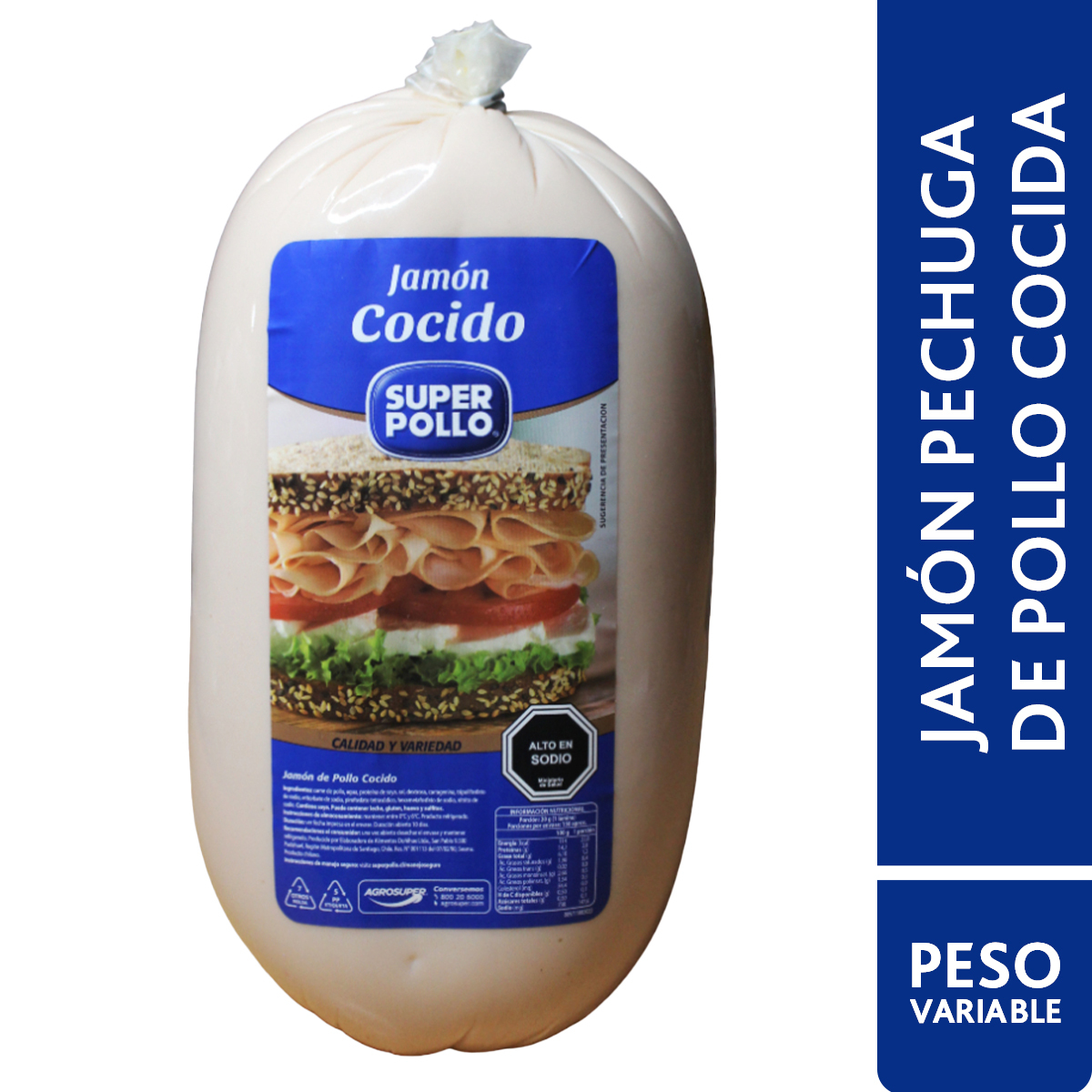 Jamón Cocido de Pollo