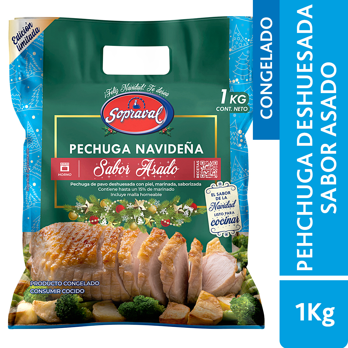 Pechuga de Pavo Navidad Sabor Asado