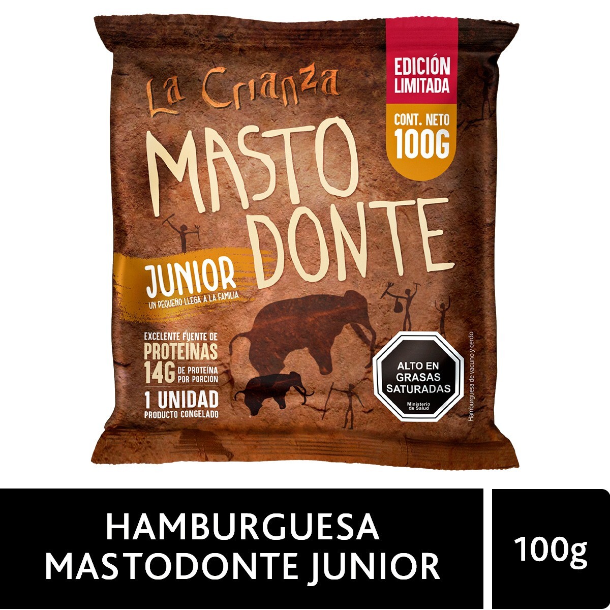 Hamburguesa Mastodonte Junior 