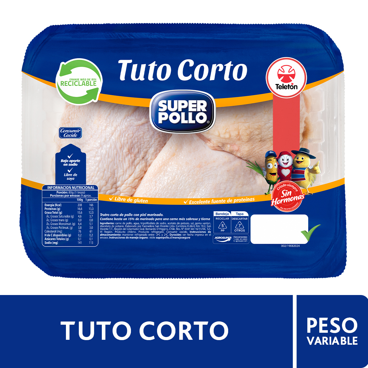 Trutro Corto de Pollo