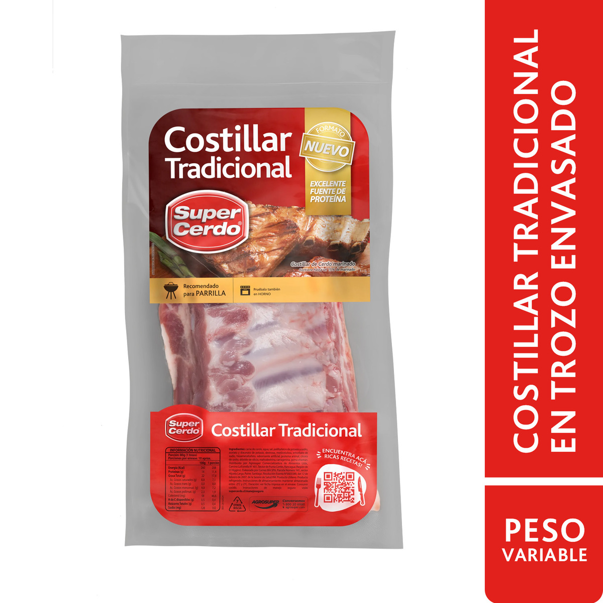 Costillar de Cerdo Tradicional