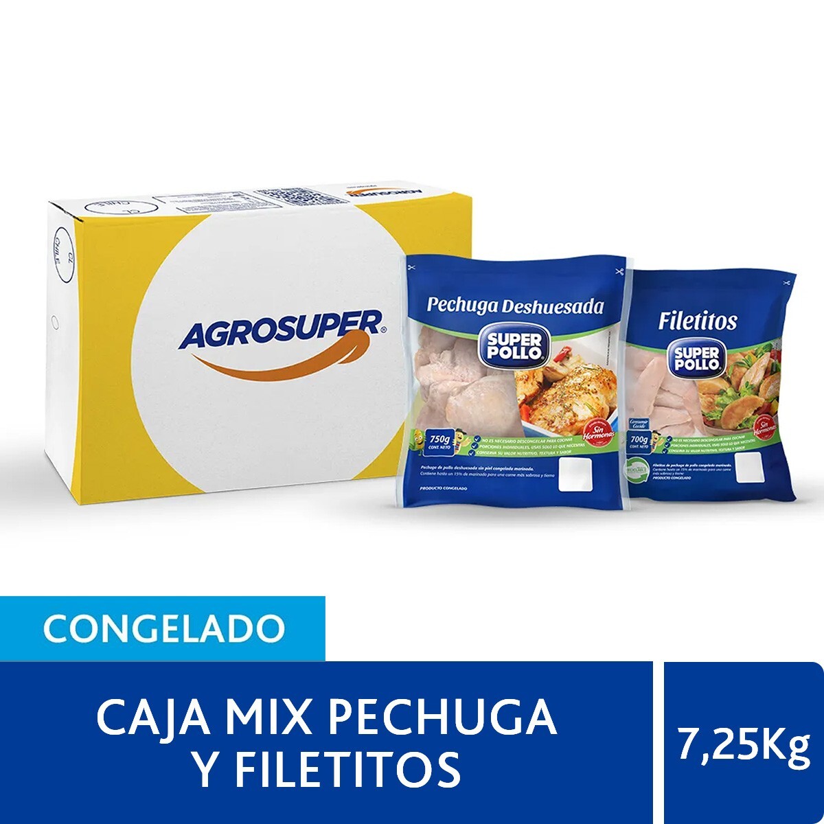 Mix Pechuga 750 y Filete IQF 700