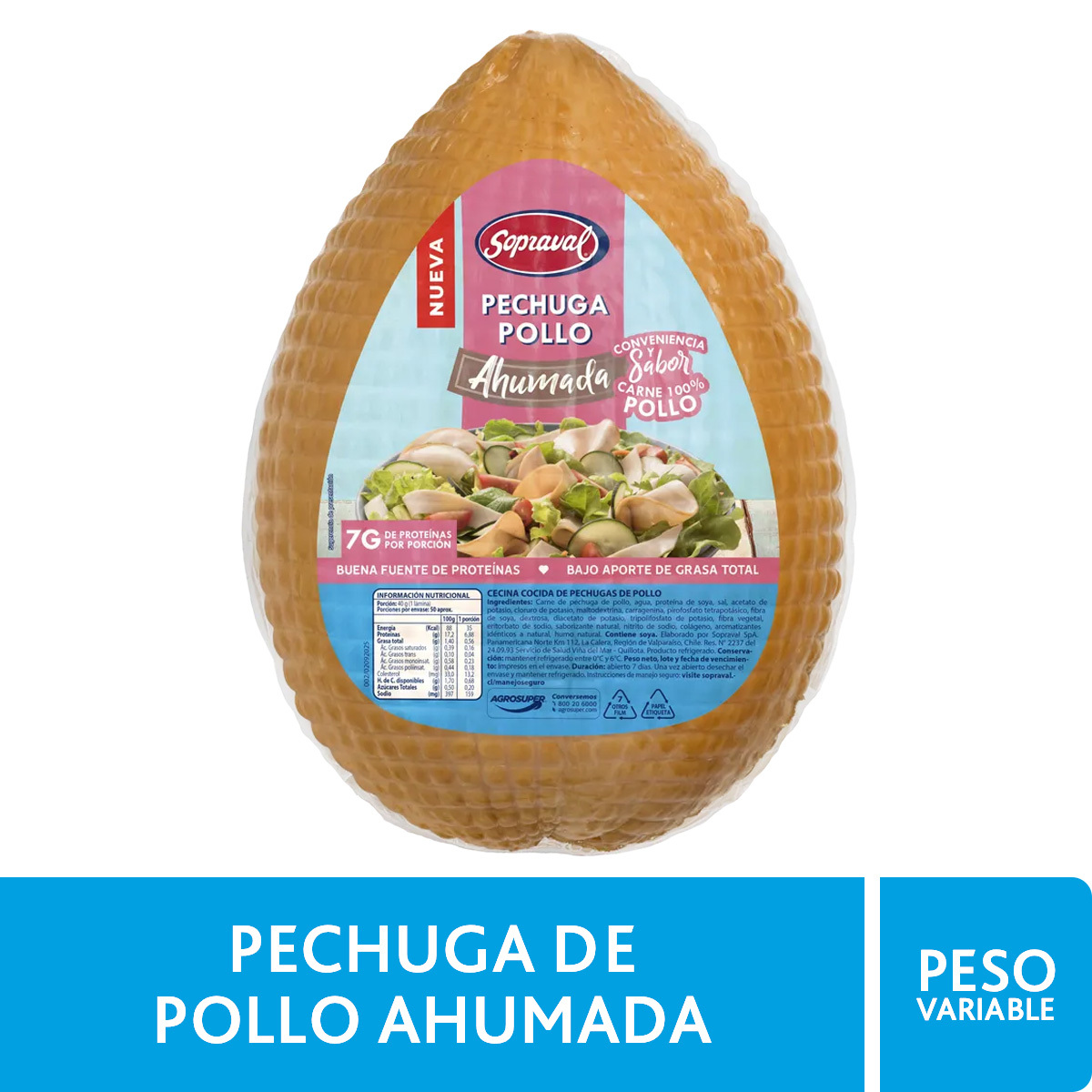 Pechuga de Pollo Ahumada